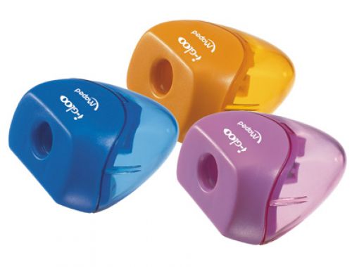 Apara lapis maped plastico uso ergonomico iglu. cores sortidas. , Maped , 43715 , 3154145347548